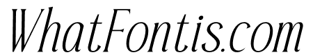 Safilms Crawford Italic