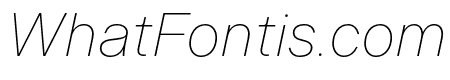 Certia-ThinItalic