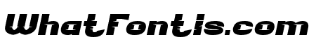FLYING SAUCER Bold Italic