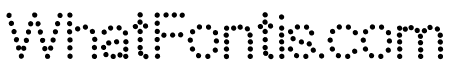 Polka dot Font
