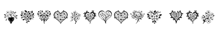 Cherry blossoms Heart Regular