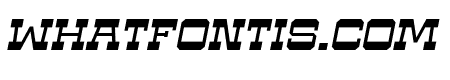 Blank Zones Italic