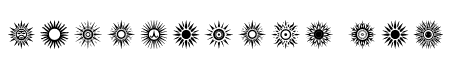 Contemporary Tribal Sun Regular