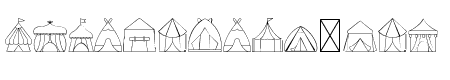 Tent Dingbats