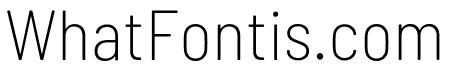 Barlow Semi Condensed ExtraLight