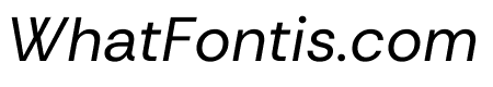 Rethink Sans Italic