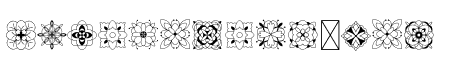 Flower Decorative Dingbats