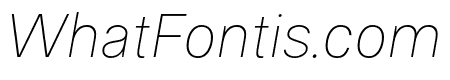 Gallad-ThinItalic