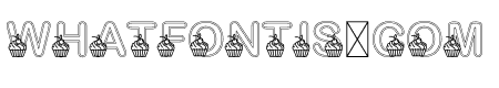 Mini Cupcake Decorative