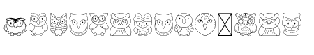 Owl Dingbats