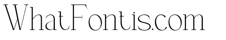 THE HEVERLY SERIF Thin