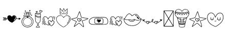 Valentine Doodle SET1