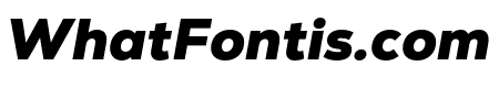 Nexa Trial BlackItalic
