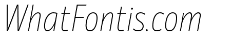 Mozer Trial ThinItalic