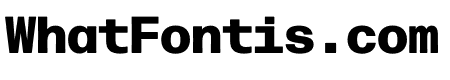 Forma Djr Mono Extra Bold