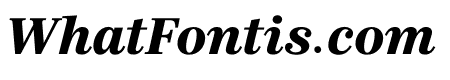 Richmond Text Bold Italic