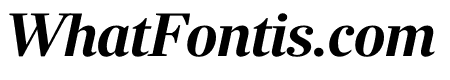 Richmond Display Semibold Italic