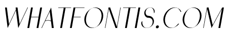 After Sunrise Italic