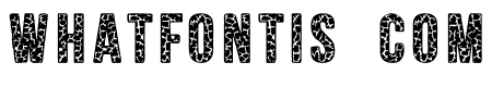 Giraffe Skin Font 3 Regular