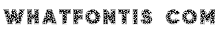 Wild Animals Skins Font 5 Reg