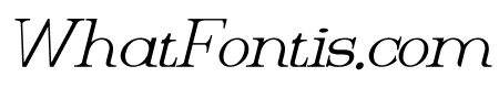 Bilanike Italic