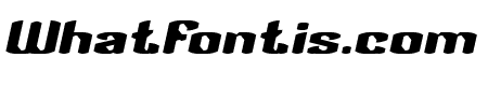 BOMBERMAN Bold Italic