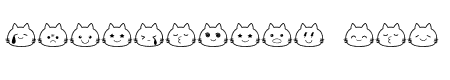 Doodle Cat face