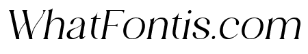 Magnolia Glamour Italic
