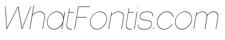 Nemorosa Thin Italic