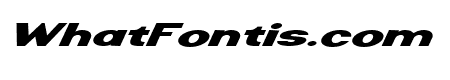Riamo Sans Bold Expanded Italic