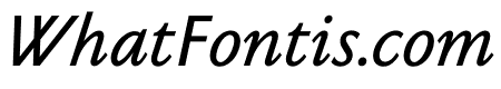 Rivers Sans Medium Italic