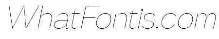 Rochas Thin Italic