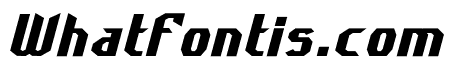 Technocrazy Bold Italic