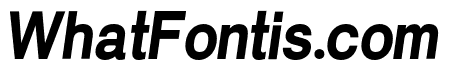 Xenon Nue Bold_Italic