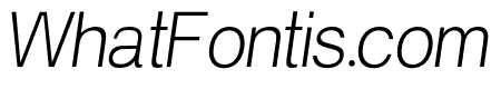 Xenon Nue Thin_Italic