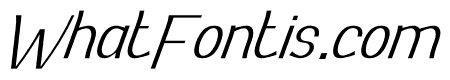 Your Everyday Thin Italic