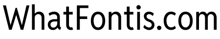 Reddit Sans Condensed Regular