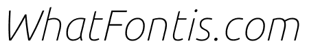 Ubuntu Sans 100italic