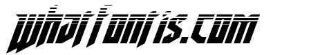 Deathshead Halftone Italic