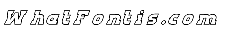 Aero Sans Outline Slant