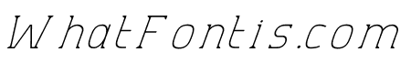 Aero Sans Thin Slant