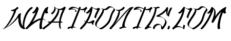 Black Queen Italic Regular