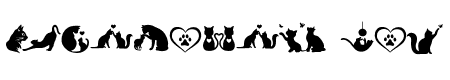 Cat Doodle Font
