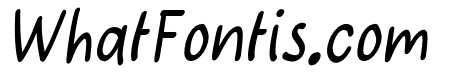 Cute Bubble Italic