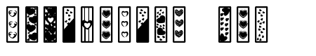 Cute heart bookmark