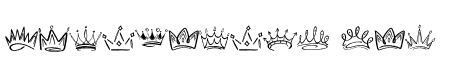 Doodle crown