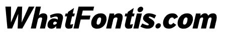Fogler Bold Italic