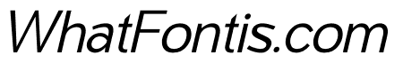 Fogler Regular Italic
