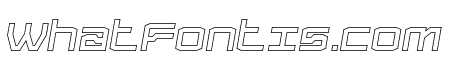Froxa Bold Outline Slant