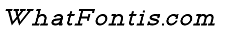 Rante Contact Black Italic